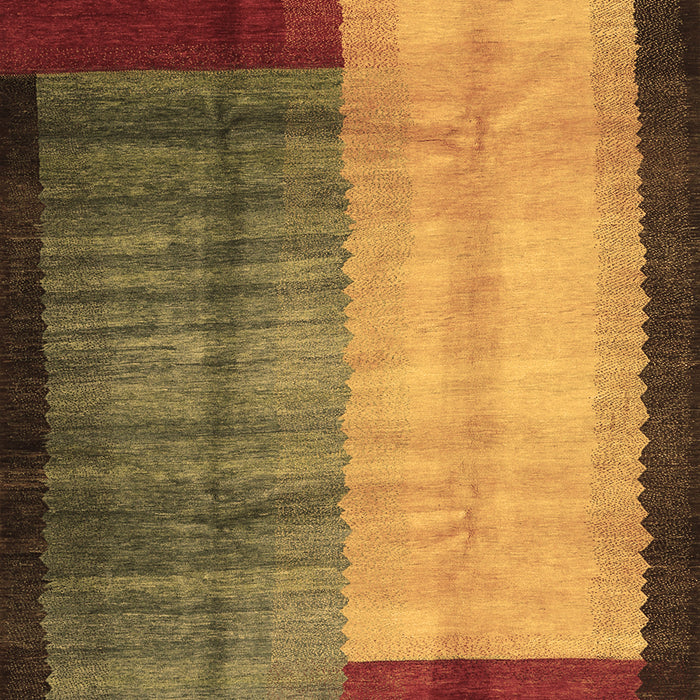 Abstract Brown Contemporary Rug, con1508brn