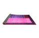 Sideview of Abstract Purple Contemporary Rug, con1508pur