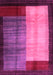 Machine Washable Abstract Pink Contemporary Rug, wshcon1508pnk