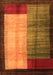 Abstract Orange Contemporary Rug, con1508org