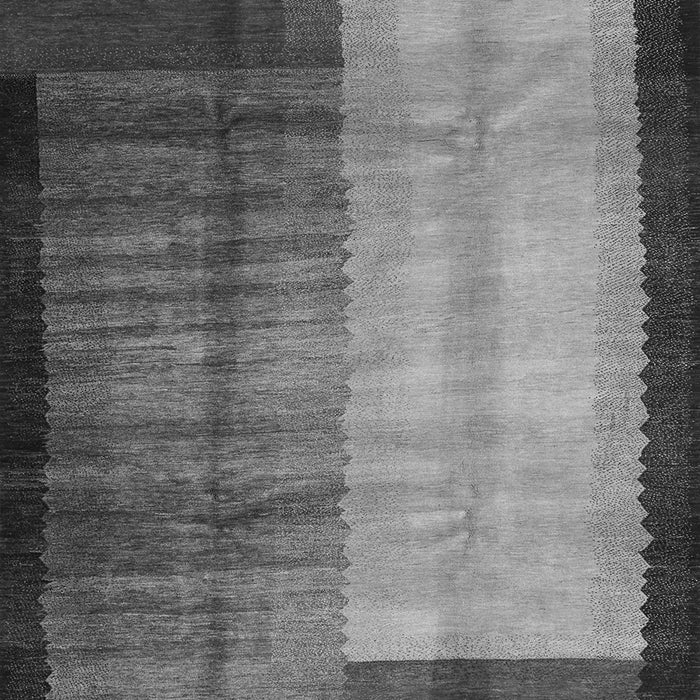 Serging Thickness of Machine Washable Abstract Gray Contemporary Rug, wshcon1508gry