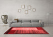 Contemporary Red Washable Rugs