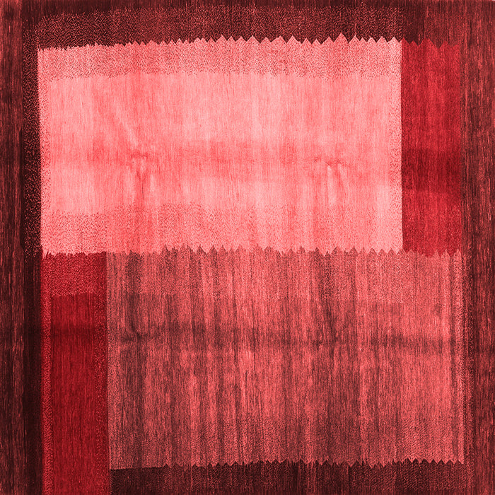 Abstract Red Contemporary Rug, con1508red