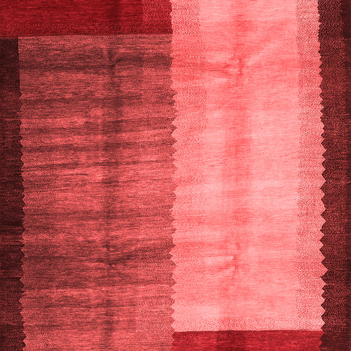Abstract Red Contemporary Area Rugs