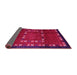 Sideview of Abstract Pink Contemporary Rug, con1509pnk