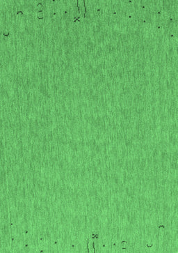 Abstract Emerald Green Contemporary Rug, con150emgrn