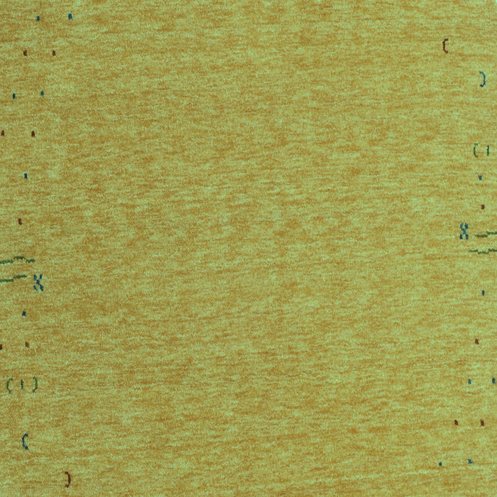 Square Abstract Turquoise Contemporary Rug, con150turq