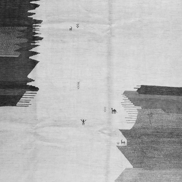 Solid Gray Modern Rug, con1510gry