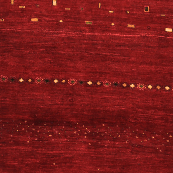 Abstract Orange Contemporary Rug, con1511org