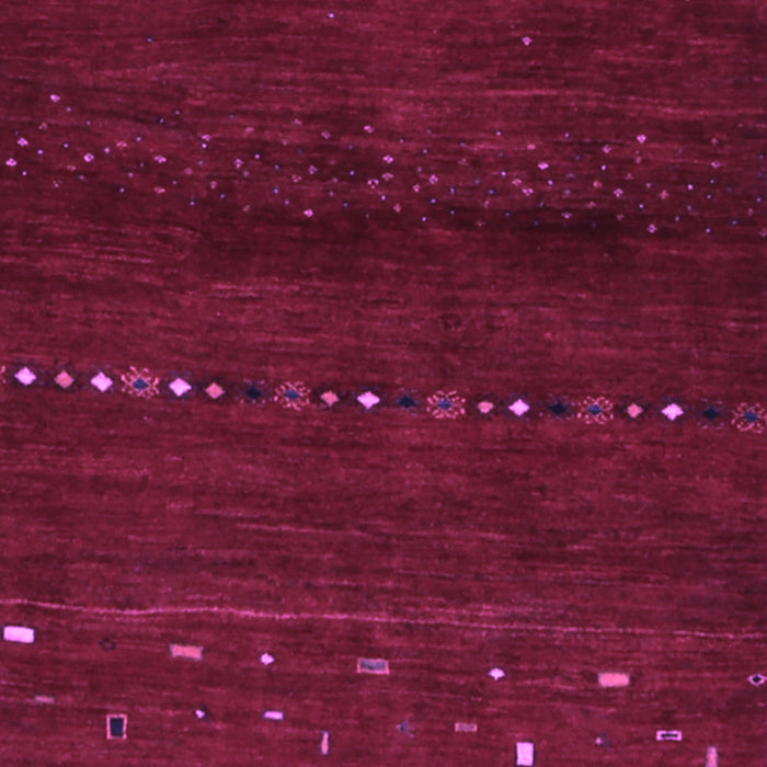 Abstract Purple Contemporary Rug, con1511pur