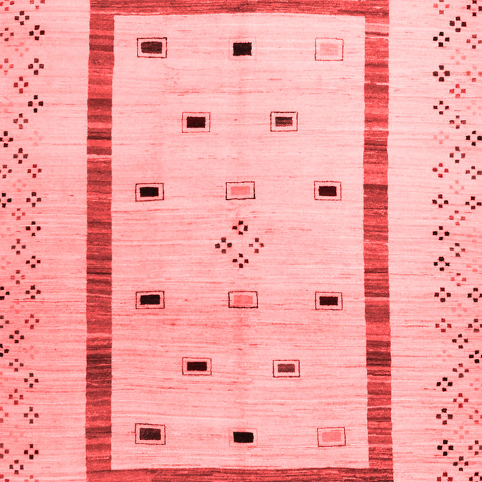 Solid Red Modern Area Rugs
