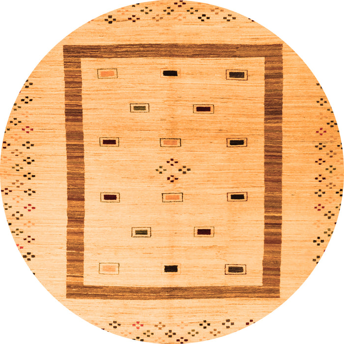 Machine Washable Solid Orange Modern Area Rugs, wshcon1512org