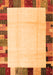 Serging Thickness of Machine Washable Solid Orange Modern Area Rugs, wshcon1513org