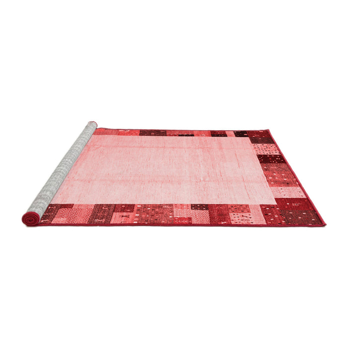 Modern Red Washable Rugs