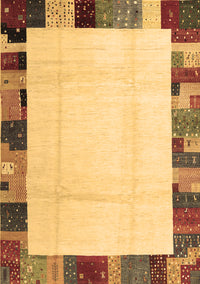 Solid Brown Modern Rug, con1513brn