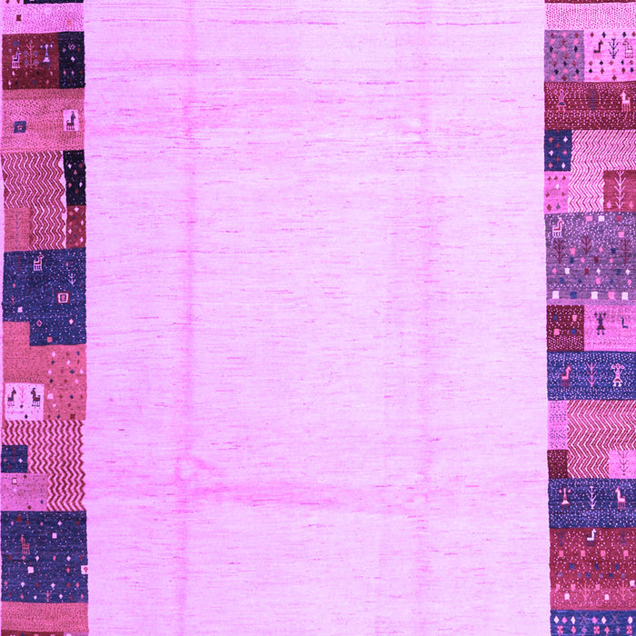 Solid Purple Modern Rug, con1513pur