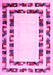 Solid Pink Modern Rug, con1514pnk