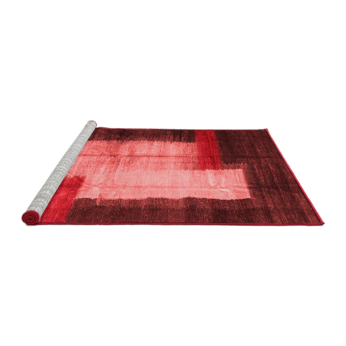 Contemporary Red Washable Rugs