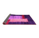 Sideview of Abstract Pink Contemporary Rug, con1515pnk