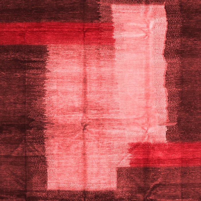 Machine Washable Abstract Red Contemporary Rug, wshcon1515red