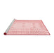 Modern Red Washable Rugs