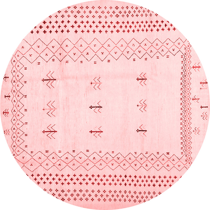 Solid Red Modern Rug, con1516red