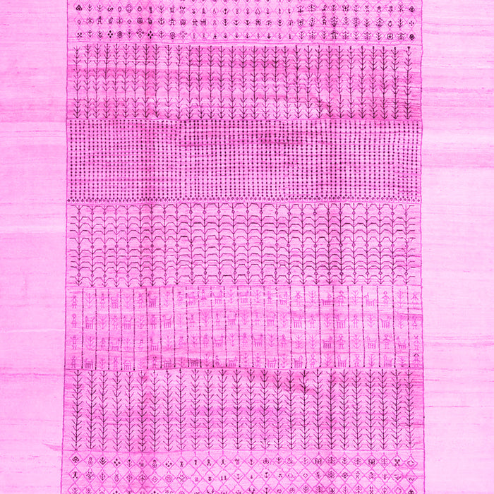 Solid Pink Modern Rug, con1517pnk