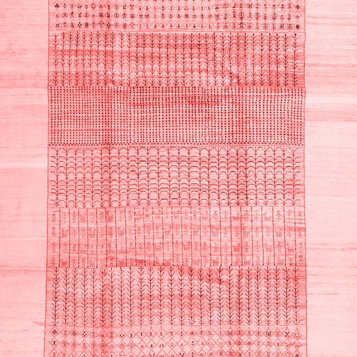 Solid Red Modern Area Rugs