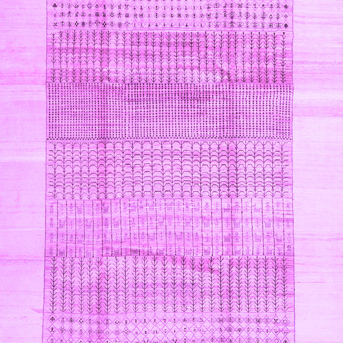 Solid Purple Modern Rug, con1517pur