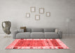 Contemporary Red Washable Rugs