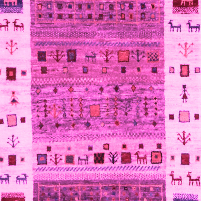 Abstract Pink Contemporary Rug, con1518pnk