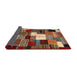 Thickness of Contemporary Red Modern Rug, con1519