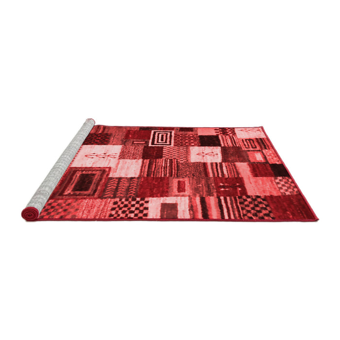 Contemporary Red Washable Rugs