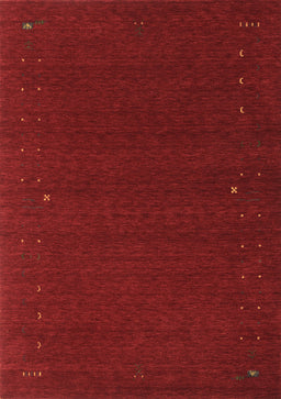 Abstract Brown Contemporary Rug, con151brn