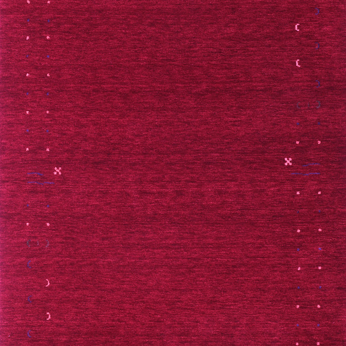 Machine Washable Abstract Pink Contemporary Rug, wshcon151pnk