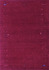 Abstract Purple Contemporary Rug, con151pur