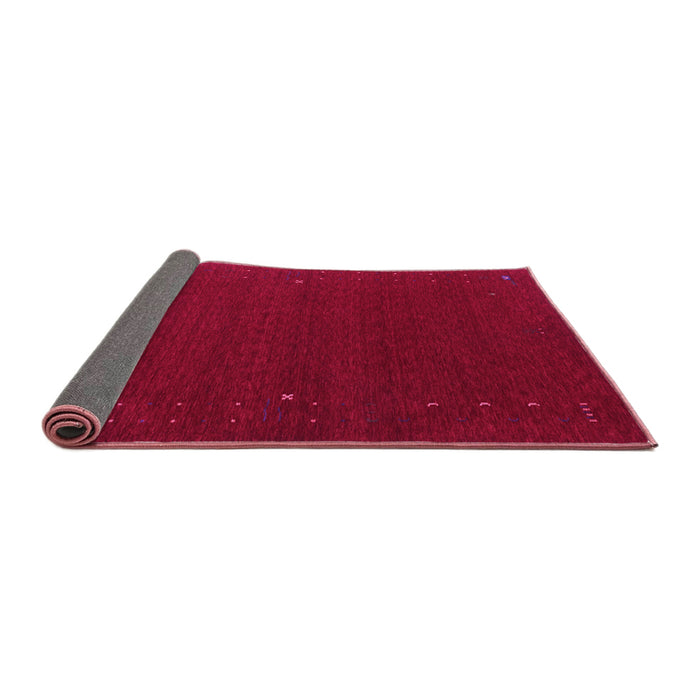Sideview of Abstract Pink Contemporary Rug, con151pnk
