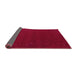 Sideview of Abstract Pink Contemporary Rug, con151pnk