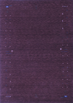 Abstract Blue Contemporary Rug, con151blu