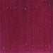 Square Abstract Purple Contemporary Rug, con151pur