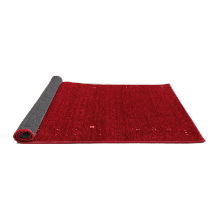 Abstract Red Contemporary Area Rugs