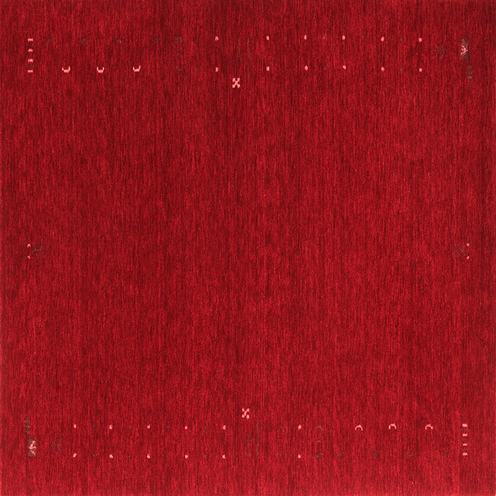 Machine Washable Abstract Red Contemporary Rug, wshcon151red