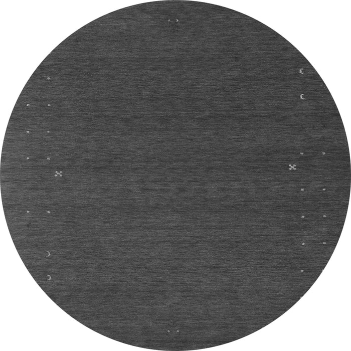 Machine Washable Abstract Gray Contemporary Rug, wshcon151gry