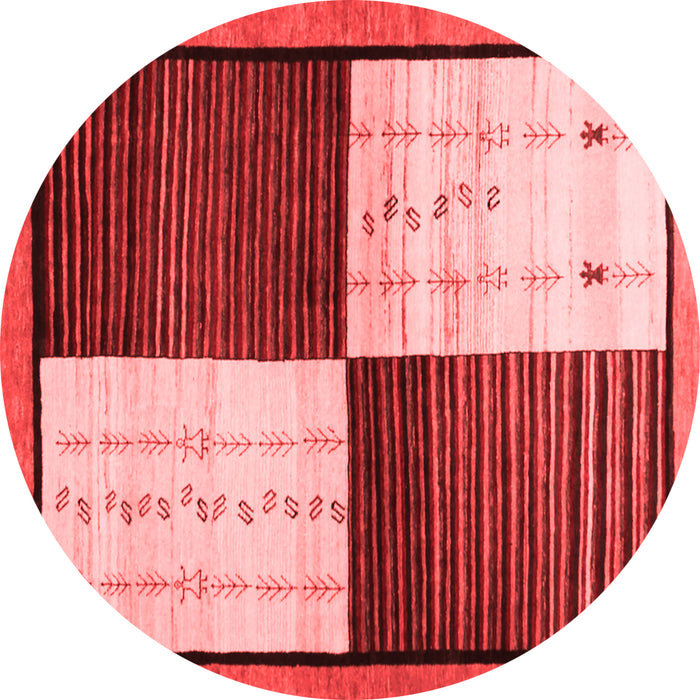 Abstract Red Contemporary Rug, con1520red