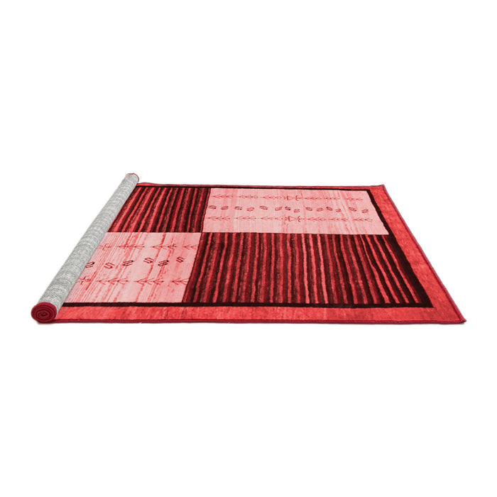 Contemporary Red Washable Rugs