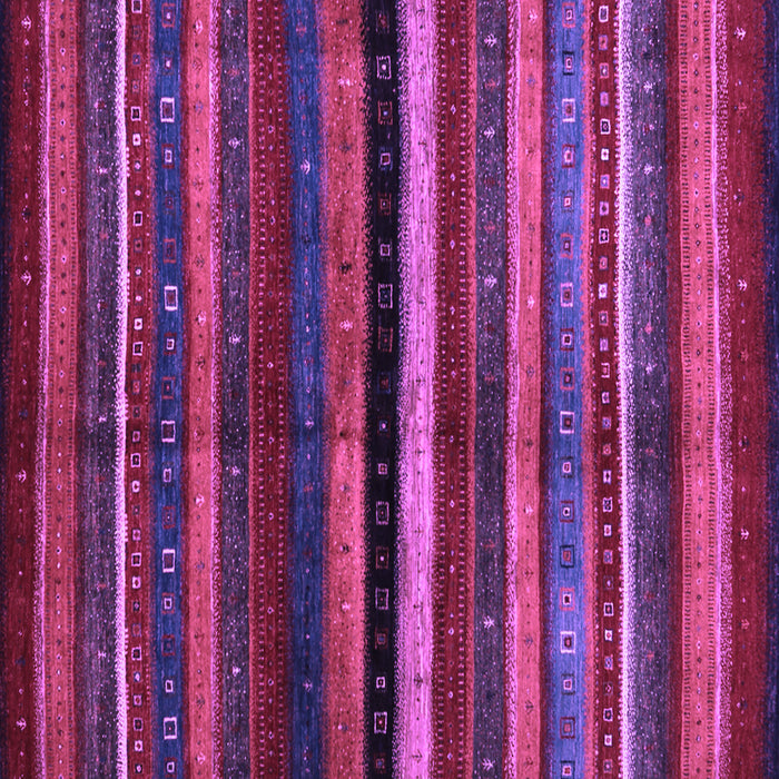 Square Machine Washable Abstract Purple Contemporary Area Rugs, wshcon1521pur
