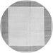 Square Solid Gray Modern Rug, con1522gry