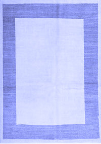 Solid Blue Modern Rug, con1522blu