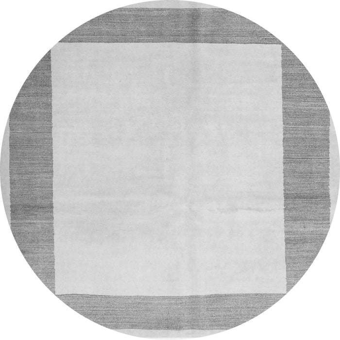 Machine Washable Solid Gray Modern Rug, wshcon1522gry