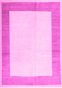 Solid Pink Modern Rug, con1522pnk